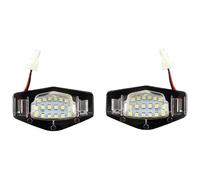 Vvhabpm Lampe D'étiquette à LED Pour Civic 01-15 Pour Accord 4D 03-17 Pour Odyssey 00-04 Pour Pilot 03-08 MDX Pour RL Éclairage De Plaque D'immatriculation LED Blanc