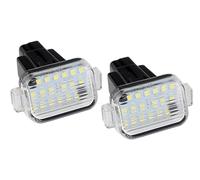 Vvhabpm Lampe D'étiquette à LED Pour Mazda A/T (Pour Mazda 6) Pour Mazda 3 Hatchback 2014-2020 2 Pièces Éclairage De Plaque D'immatriculation À LED Blanc GHK151270B