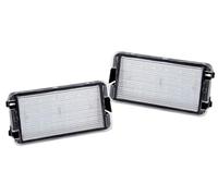 Vvhabpm Lampe D'étiquette à LED Pour Seat Ibiza 6L Ab Arosa Altea Cordoba MK1 MK2 Leon 1M Toledo 5P 2004 2005-2009 Feux De Plaque D'immatriculation LED Sans Erreur