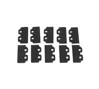 VVHKMSIL 10pcs Essuieur en Caoutchouc DX5 DX7 Compatible avec la tête d'impression Eco Solvent Compatible avec Les imprimantes comme Mutoh Mimaki Roland Mimaki JV2 JV33(Black)