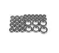 VVHKMSIL 30pcs Kit de roulement scellé Compatible avec 1 Voiture RC Crawler Crawler comme Ascent 18