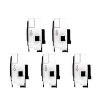 VVHKMSIL 5 Roll Compatible avec DK11209 Thermal Label 11201 11202 11203 11204 11208 11209 22205 22210 Ajustement Universel Compatible avec l'imprimante d'étiquette QL(DK-11201)