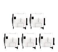 VVHKMSIL 5 Roll Compatible avec DK11209 Thermal Label 11201 11202 11203 11204 11208 11209 22205 22210 Ajustement Universel Compatible avec l'imprimante d'étiquette QL(DK-11202)