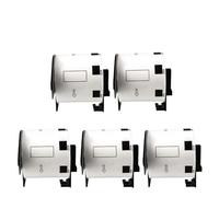 VVHKMSIL 5 Roll Compatible avec DK11209 Thermal Label 11201 11202 11203 11204 11208 11209 22205 22210 Ajustement Universel Compatible avec l'imprimante d'étiquette QL(DK-11209)