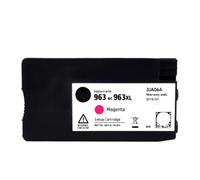 VVHKMSIL 963xl 963 CARTRIDE À L'ENK Compatible avec OFFICEJET Pro 9010 9012 9013 9014 9015 9016 9019 9020 9022 9023 9025 9027 9028 Imprimer(Magenta)