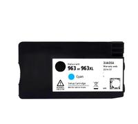 VVHKMSIL 963xl 963 CARTRIDE À L'ENK Compatible avec OFFICEJET Pro 9010 9012 9013 9014 9015 9016 9019 9020 9022 9023 9025 9027 9028 Imprimer(Cyan)