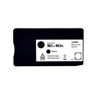 VVHKMSIL 963xl 963 CARTRIDE À L'ENK Compatible avec OFFICEJET Pro 9010 9012 9013 9014 9015 9016 9019 9020 9022 9023 9025 9027 9028 Imprimer(Black)
