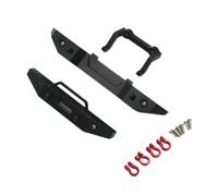 VVHKMSIL Barres Avant et arrière en métal Compatible avec Voiture télécommandée FMS Fire Horse EAZYRC 1/18 Thunder Storm RC(Black)