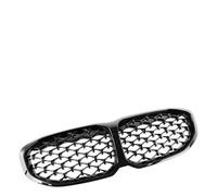 VVHKMSIL Black Diamond Front Grille Compatible avec 1 série F40 Modèles de 2019 à 2024
