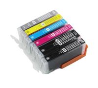 VVHKMSIL Cartouche à Encre Compatible Compatible avec MG6350 MG7150 IP8750 MG7550 Les imprimantes fonctionnent avec PGI-550 CLI-551 6PCS