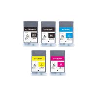 VVHKMSIL Cartouche à Encre PFI-030 avec Encre Pigment Compatible avec l'image Prograf TA-20 TA-30 TM-240 TM-340 Printers Compatible avec TA20 30 Modèles complets 55 ML(5 Colors)