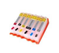 VVHKMSIL Cartouche à Encre Vide avec Puce Compatible Compatible avec Les modèles d'imprimante MG7780 MG5780 ST9080 ST6080 870 871(6 Pcs)