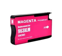 VVHKMSIL Cartouche à Jet d'encre Compatible 963xl 967xl Compatible avec OfficeJet Pro 9010 9015 Remplacement de l'imprimante Compatible avec la Cartouche 963 967 XL avec Puce(Magenta)