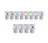 VVHKMSIL Cartouche à Jet d'encre PFI206 PFI 206 PFI-206 Compatible avec Une Utilisation avec IPF6400 IPF6400S IPF6450 IPF6400SE Printers(1pcs Yellow)