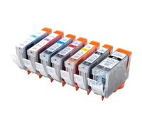 VVHKMSIL Cartouche d'encre PGI5BK CLI8 CLI8PC CLI8PM Compatible avec MP950 MP960 MP970 MP960 MP970