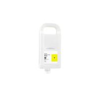 VVHKMSIL Cartouche d'encre Rechargeable PFI-1700 avec Puce, Compatible avec Les Fournitures d'imprimante Pro 2000 4000 6000 6100 4000s 6000s 2100 4100(Yellow)