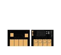 VVHKMSIL Cartouche DesignJet T3500, Puce 764 764XL, Plug Play, jetable, Couleurs Vives, Compatible(Yellow)