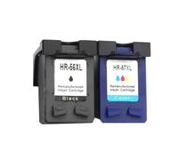 VVHKMSIL Cartouches à Encre compatibles 56xl 57xl Compatible avec Les imprimantes Travaille avec Photosmart 7550 7660 7660V 7660W 7660xi 7760W 7960 7960W remplace 56 57(1set)