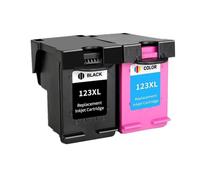 VVHKMSIL CARTRIDE DE Cartridge À L'ENK 123XL COMPATIBLES Works avec BURANCE 1110 2130 2132 2133 2134 3630 3632 4513 IMPRIMES(1SET)