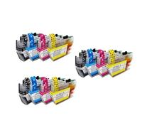 VVHKMSIL CARTRIDE DE L'ENK LC411 Compatible avec DCP-J928N J526N J914N J1800N J926N MFC-J904N J739DN J939DN DWN Imprimer(3 Set)