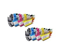 VVHKMSIL CARTRIDE DE L'ENK LC411 Compatible avec DCP-J928N J526N J914N J1800N J926N MFC-J904N J739DN J939DN DWN Imprimer(2 Set)