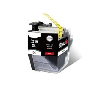 VVHKMSIL Cartridge à Encre 3219xl Compatible avec LC3219 3219 LC3217 Les imprimantes travaillent avec MFC-J5330DW J5335DW J5730DW J5930DW J6530DW J6935DW(1pcs Black)