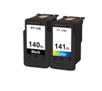 VVHKMSIL Cartridge à Encre Compatible PG140 CL141 PG140XL CL141XL Compatible avec Les imprimantes MG4110 MG4140 MG4210 MX371 MX391 MX434 MX451 M521 Fonctionne comme Remplacement MX391(1Black 1Color)