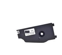 VVHKMSIL Cassette de Bande d'étiquette Blanche de TP-L062W de 6mmX 16M Compatible avec la Machine de Lettrage électronique TP 70 TP 76 TP 80 TP 86