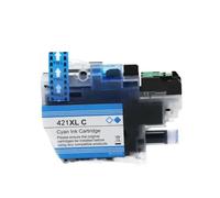 VVHKMSIL Compatible 421XL LC421XL LC421 CARTRIDE À L'ENK Fonctionne avec DCP-J1050DW MFC-J1010DW DCP-J1140DW Capacité Standard(1 Cyan)