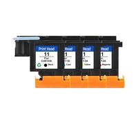 VVHKMSIL Compatible avec 11 C4810A C4811A C4812A C4813A Print Head Ajustement Universel Compatible avec 500 800 510 100 110 111 120 1000 1100 1200 imprimante(1 Set)