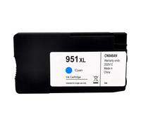 VVHKMSIL Compatible avec 950xl 951xl 950 951 CARTRIDE À L'ENK ASSION Universel Compatible avec OfficeJet Pro 8100 8600 8610 8620 8630 251DW 276DW Imprimer(Cyan)