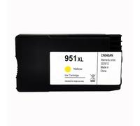 VVHKMSIL Compatible avec 950xl 951xl 950 951 CARTRIDE À L'ENK ASSION Universel Compatible avec OfficeJet Pro 8100 8600 8610 8620 8630 251DW 276DW Imprimer(Yellow)