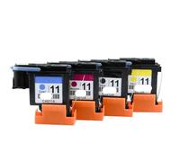 VVHKMSIL Compatible avec DesignJet 70 100 110 500 510 500PS C4810A C4811A C4812A C4813A Universal Fit Printhead(1 Set)