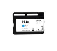 VVHKMSIL Compatible avec la Cartouche à Encre 932xl 933xl Ajustement Universel Compatible avec OfficeJet 6100 6600 6700 7110 7510 7512 7610 7612(Cyan)