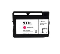 VVHKMSIL Compatible avec la Cartouche à Encre 932xl 933xl Ajustement Universel Compatible avec OfficeJet 6100 6600 6700 7110 7510 7512 7610 7612(Magenta)