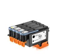 VVHKMSIL Compatible avec Les Fournitures d'imprimante Designjet Jet T7100 T7200 Compatible avec Le numéro de pièce CH645A CH646A CH647A CH648A 761 Tête d'impression(1 Set)