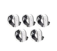 VVHKMSIL Compatible avec Les modèles d'imprimante Thermal QL-700 QL-800 62 mm x 30,48 mètre DK-2205 DK-22205(5 Rolls)
