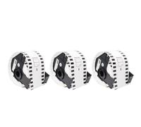 VVHKMSIL Compatible avec Les modèles d'imprimante Thermal QL-700 QL-800 62 mm x 30,48 mètre DK-2205 DK-22205(3 Rolls)