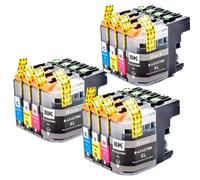 VVHKMSIL Compatible Ink Cartridge for LC227XL LC225XL LC227 LC225 Works with DCP-J4120DW MFC-J4420DW MFC-J4620DW MFC-J4625DW Printers(3 Set)
