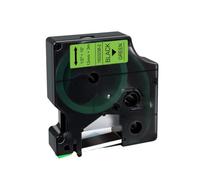 VVHKMSIL Étiquettes Roses fluorescentes de 10pcs 12 mm - compatibles avec LabelManager 160/280 & amp; D1 imprimantes 1933238-1 et 1933238-2(Black on Flu Green)