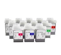 VVHKMSIL La Cartouche à Encre Compatible PFI-106 avec l'encre Pigment complète Fonctionne avec IPF6400 IPF6400S IPF6400SE IPF6410 IPF6450 IPF6460 Imprimantes 130 ML(Photo Magenta)