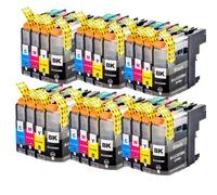 VVHKMSIL LC223 LC221 223 CARTRIDE À L'ENK LC223XL Formes avec DCP-J562DW J4120DW MFC-J480DW J680DW J880DW J5320DW Primer(6 Set)