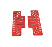 VVHKMSIL Pédales améliorées en métal compatibles avec la Voiture télécommandée MN 1/12 MN128 MN86 G500(Red)