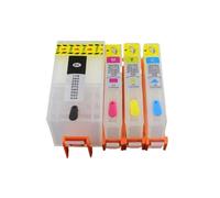 VVHKMSIL Remplacement de la Cartouche à Encre Rechargeable Compatible avec 920 920xl Compatible avec Office 6000 6000A 6500 6500A 7000 7000A 7500 7500A(with Chip)