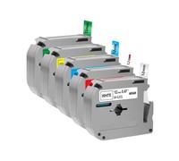 VVHKMSIL Ruban 12mm 5PK MK231 Compatible avec MK-231, MK-131, MK-631, 731, 831 et PT-70, PT80, PT90(5Mixed Colors)