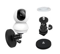 VVHOOY Support magnétique réglable pour appareil photo compatible avec TP-Link Tapo C210/C200 et Kasa Indoor Pan EC70/EC71/KC410S, filetage 6,35 mm - Support magnétique sans perçage pour surface