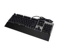 VVHUDA Clavier de Jeu mécanique, 104 Touches de Conception Ergonomique, puces de Jeu d'ordinateur Professionnelles, claviers PC rétroéclairés RVB réactifs, pour Windows Small Gift
