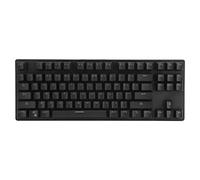 VVHUDA Clavier Filaire USB, 87 Touches RVB Mécanique Étanche Clavier Plug and Play, pour Ordinateur de Bureau Small Gift