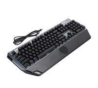 VVHUDA Clavier mécanique, 104 Touches Filaire Conception Ergonomique Bleu Switch Clavier, pour Bureau à Domicile Small Gift