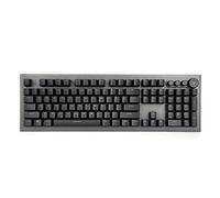 VVHUDA Clavier mécanique, 104 Touches RVB véritable Clavier de Jeu mécanique Filaire USB Clavier d'ordinateur sans délai, axe mécanique, axe Vert, lumière rétroéclairée colorée, Prise en Charge du